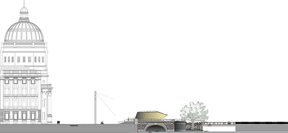 Einheitsdenkmal "Bürger in Bewegung"