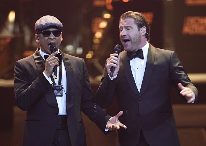 Sasha und Xavier Naidoo