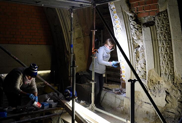 Baustellenrundgang Staatsbibliothek