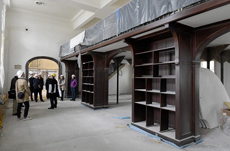 Baustellenrundgang Staatsbibliothek