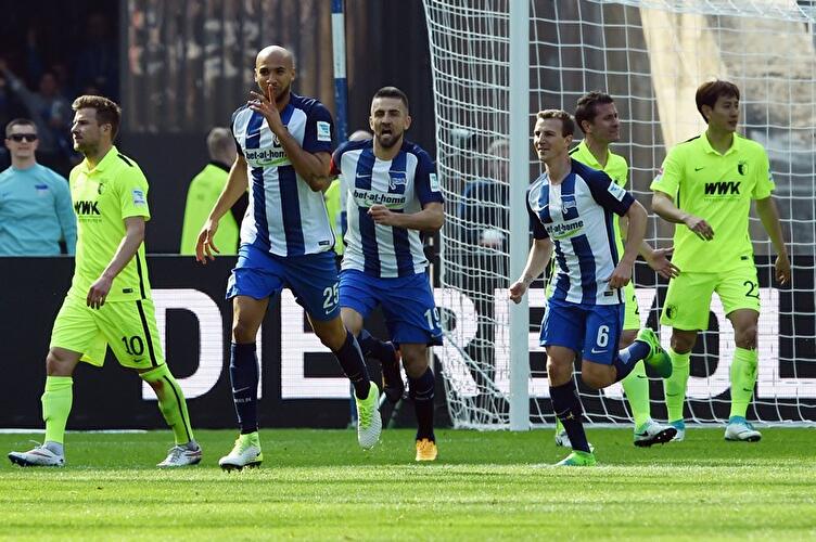 Hertha gewinnt gegen Augsburg