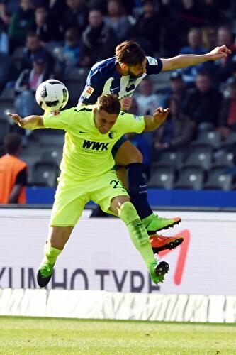 Hertha gewinnt gegen Augsburg