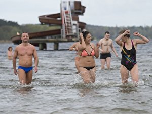 Saisoneröffnung im Strandbad Wannsee