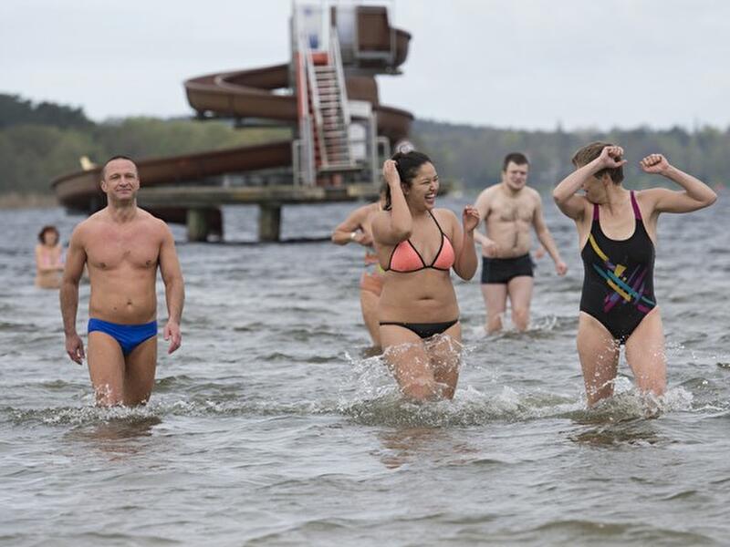 Saisoneröffnung im Strandbad Wannsee