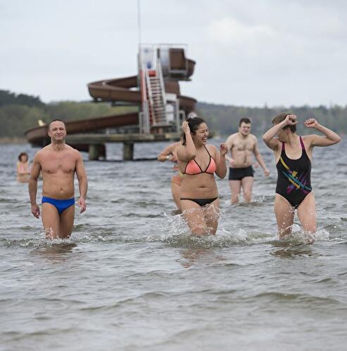 Saisoneröffnung im Strandbad Wannsee