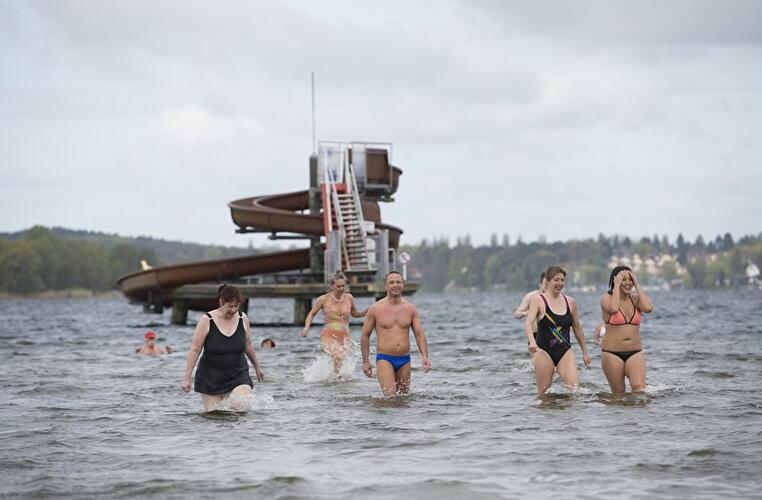 Saisoneröffnung im Strandbad Wannsee