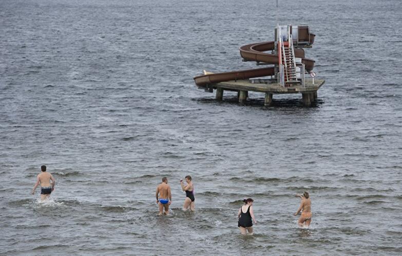Saisoneröffnung im Strandbad Wannsee