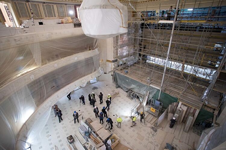 Baustelle Staatsoper Unter den Linden