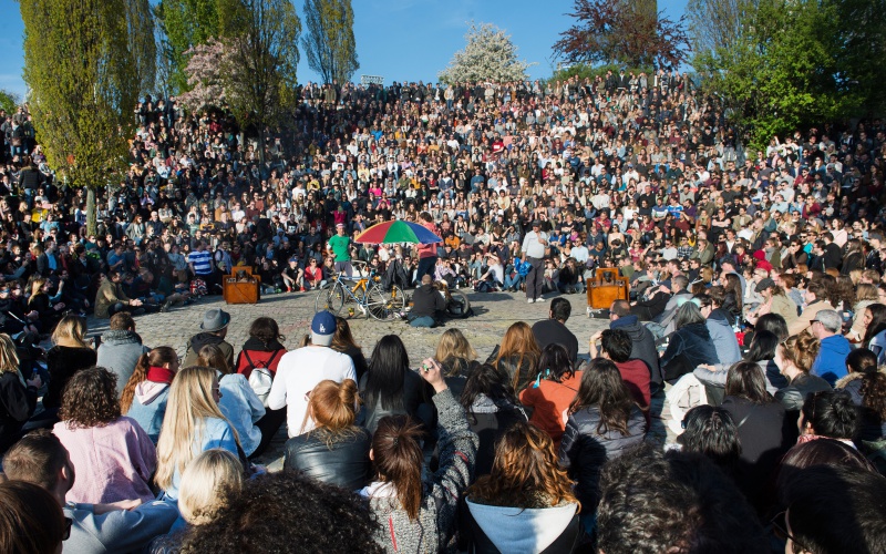 Walpurgisnacht im Mauerpark
