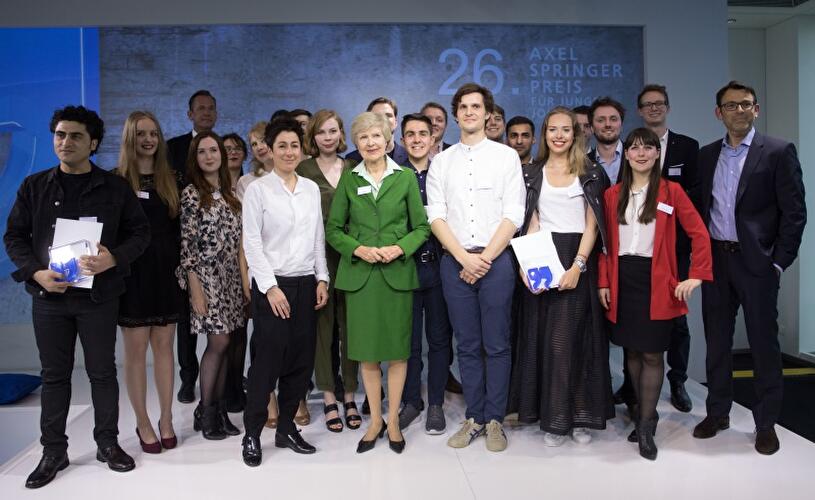 Verleihung des Axel-Springer-Preises