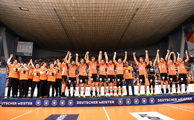 BR Volleys verteidigen Meistertitel