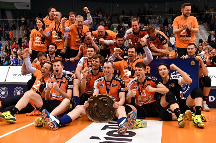 BR Volleys verteidigen Meistertitel
