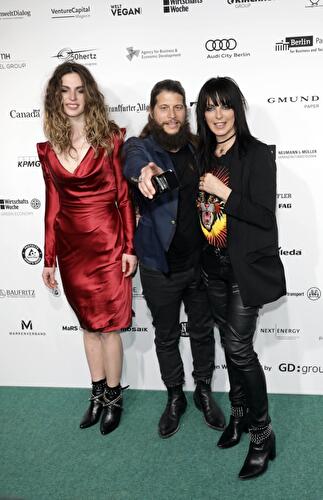 Nena mit Tochter und Philipp Palm