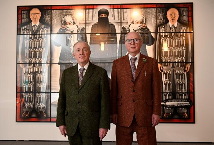 Scapegoating Pictures-Sündenbock-Bilder von Gilbert und George