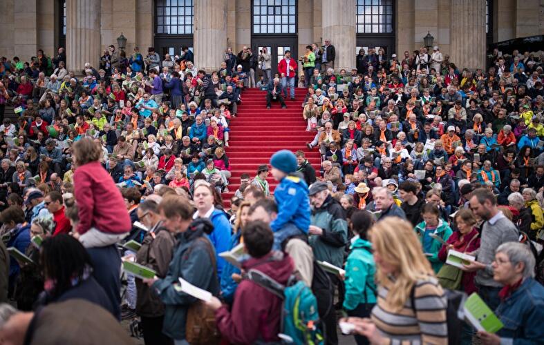 Eröffnungsgottesdienst am Gendarmenmarkt