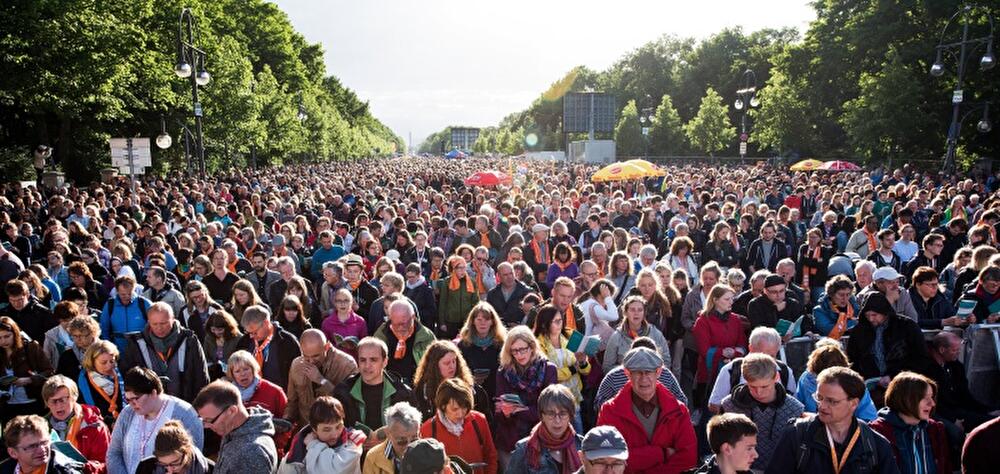 Eröffnungsgottesdienst am Brandenburger Tor
