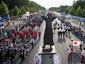 Festzug beim Turnfest 2017