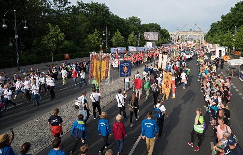 Festzug beim Turnfest 2017