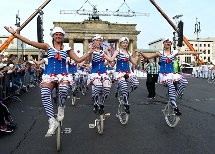 Festzug beim Turnfest 2017