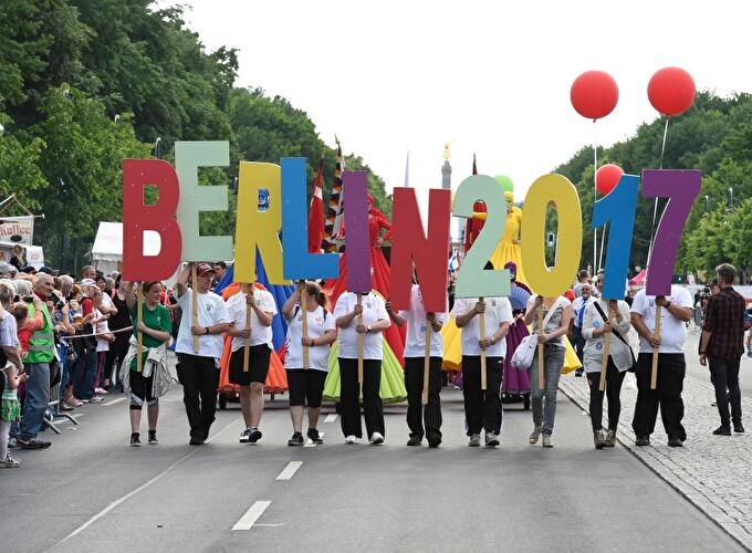 Festzug beim Turnfest 2017