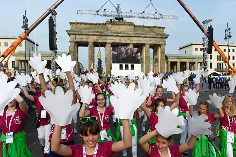 Festzug beim Turnfest 2017