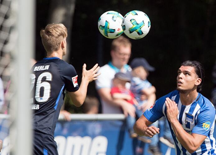 Arne Maier (l) und Karim Rekik