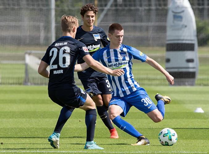 Arne Maier (l) und Julius Kade