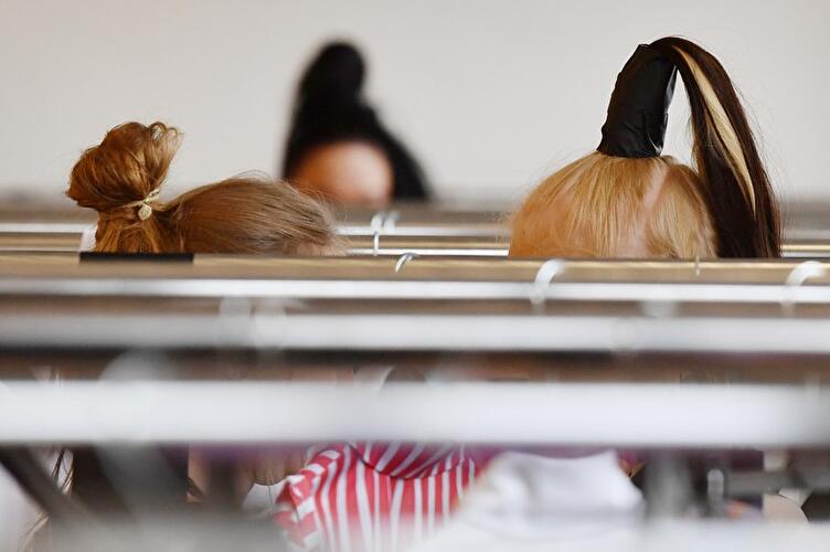 Backstage bei Antonia Goy