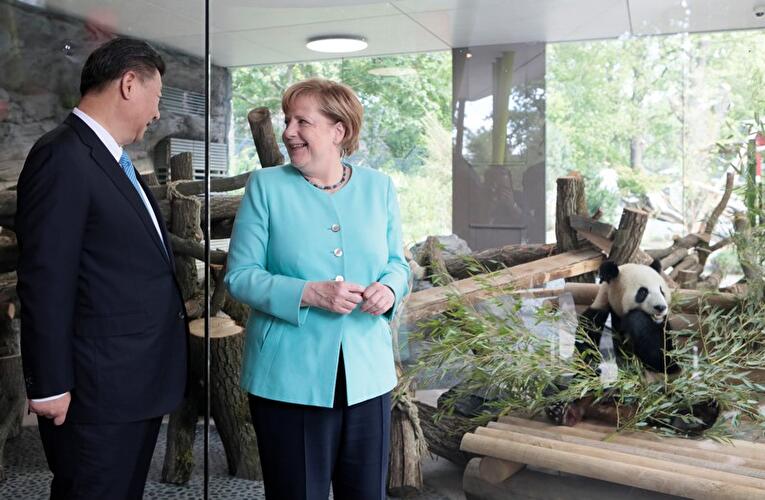 Eröffnung der Panda-Anlage im Zoo