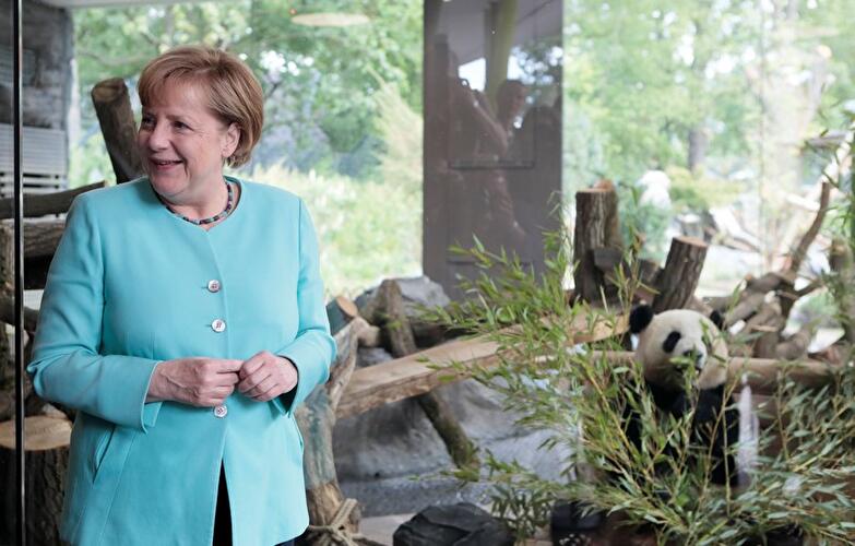 Eröffnung der Panda-Anlage im Zoo