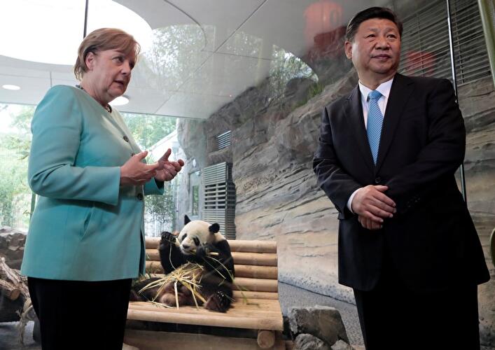 Eröffnung der Panda-Anlage im Zoo