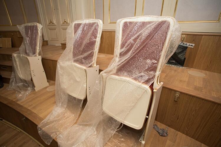 Baufortschritt der Staatsoper