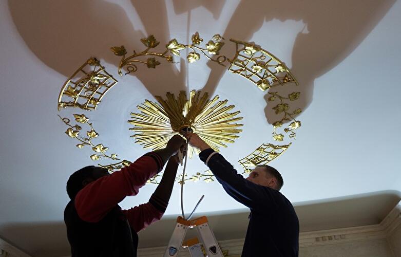 Baufortschritt der Staatsoper