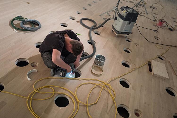 Baufortschritt der Staatsoper