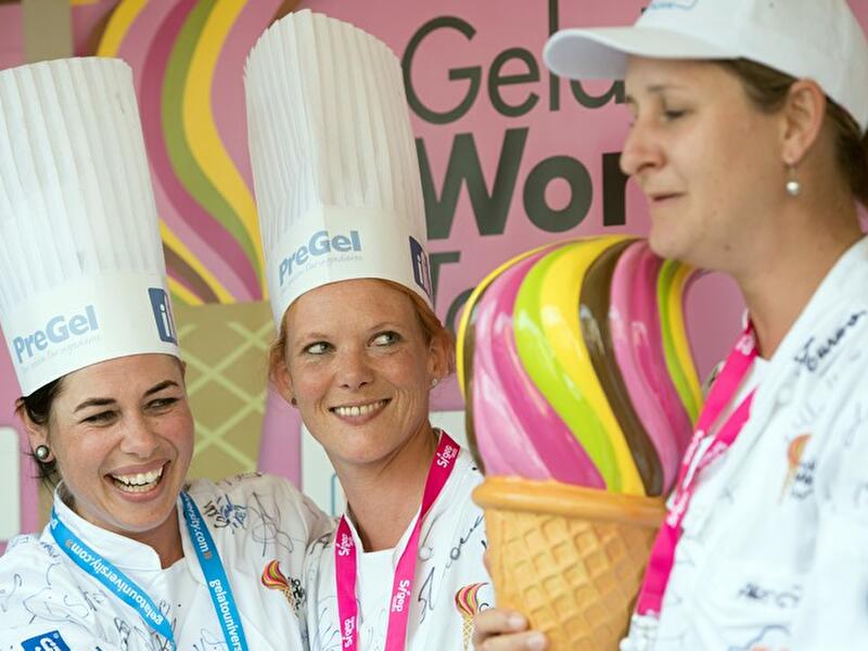 Linda Peterlunger (l-r), Manuela Strabler und Katarina Rankovic