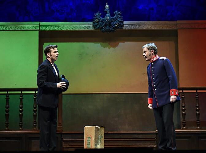 Maximilian Nowka (l) und Michael Seeboth