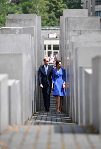William und Kate am Holocaust-Mahnmal