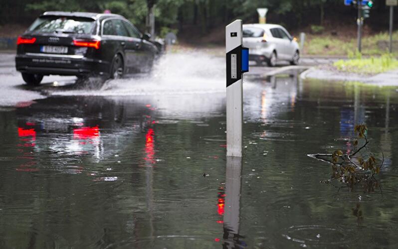 Dauerregen in Berlin