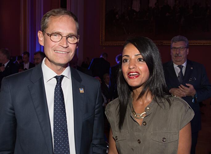 Michael Müller und Sawsan Chebli