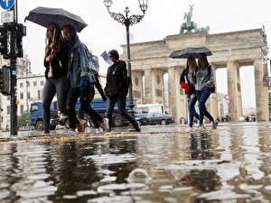 Dauerregen in Berlin