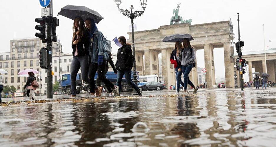 Dauerregen in Berlin
