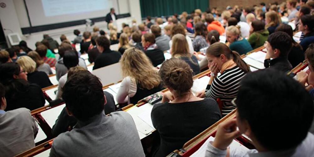 Studierende in der Vorlesung