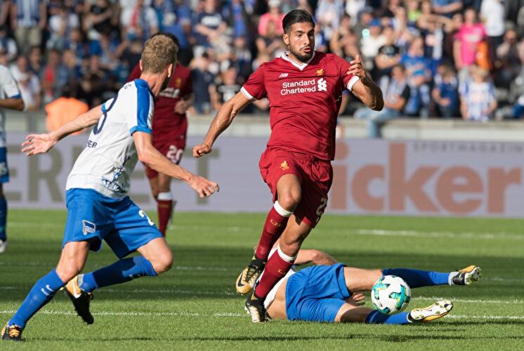 Hertha verliert gegen Liverpool mit 0:3