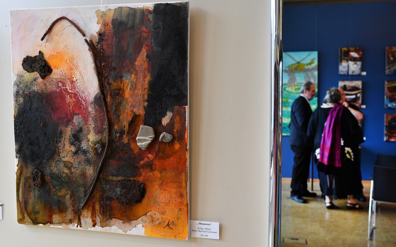 Kunstwerke von Künstlern der Kunstgemeinschaft Bottrop