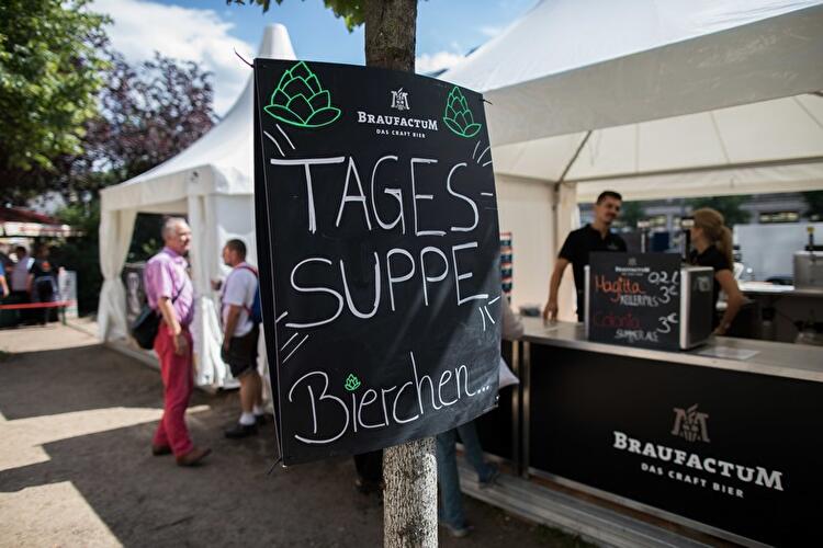 Stand der Brauerei Braufactum