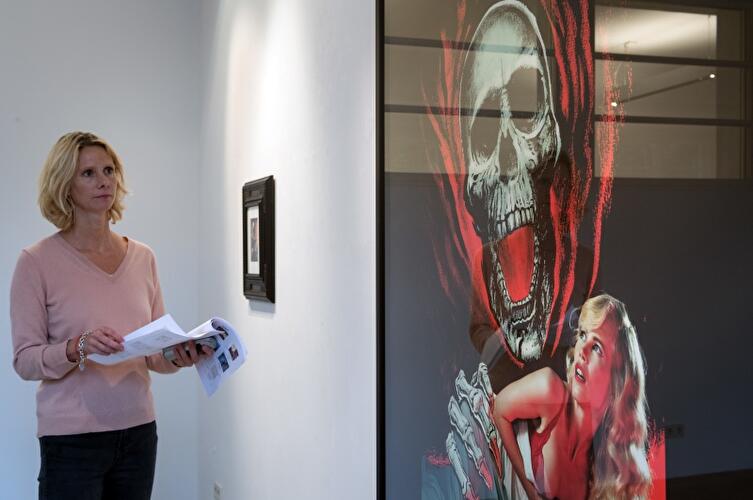 Claudia Schiffer in der CWC Gallery