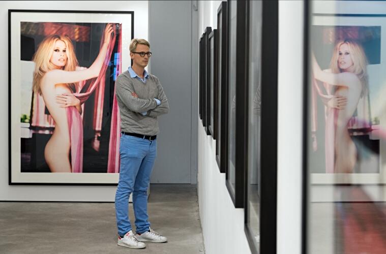 Claudia Schiffer in der CWC Gallery