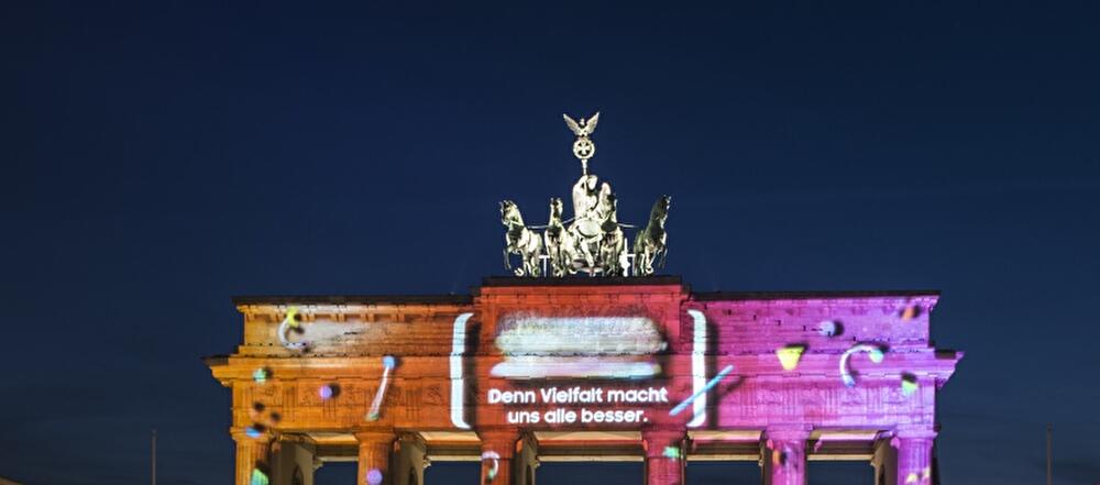 Brandenburger Tor - Berlin leuchtet