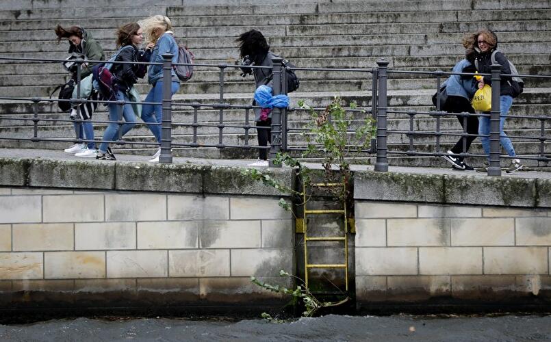 Regierungsviertel - Sturmtief «Xavier»