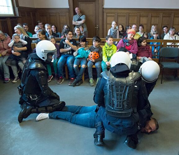 Tag der offenen Tür im Kriminalgericht Moabit